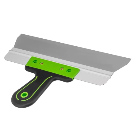 Шпатель фасадный Сибртех, нержавеющая сталь 420S45, 300 мм, 2-компонентная ручка, 85593 купить в Магнитогорске