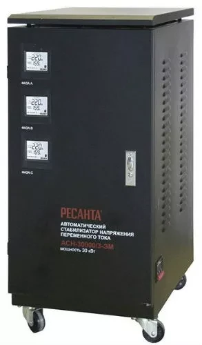 Стабилизатор трехфазный РЕСАНТА АСН-30000/3-ЭМ купить в Магнитогорске