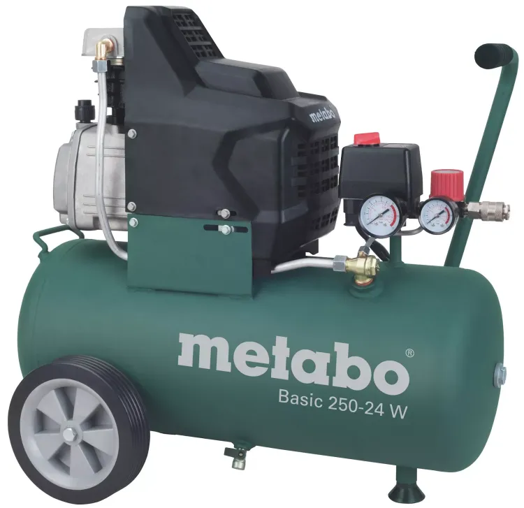 Компрессор масляный поршневой прямой привод Metabo Basic 250-24 W купить в Магнитогорске