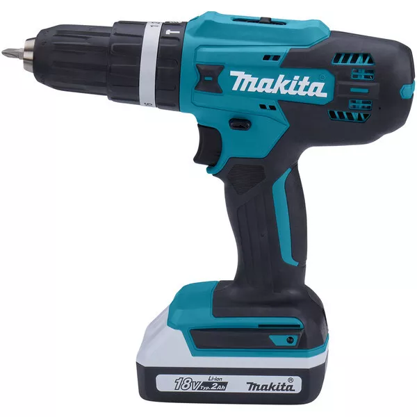 Аккумуляторная ударная 18В дрель-шуруповерт Makita HP488D002 (2*АКБ 1.5Ач тип G, ЗУ) купить в Магнитогорске