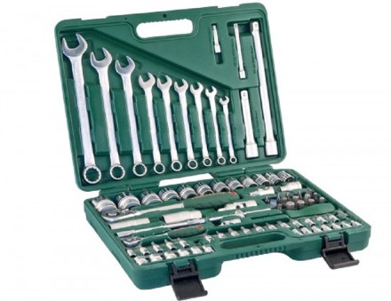 Набор головок торцевых 1/2&quot;DR 14-32мм  1/4&quot;DR 4-14мм 82предмета Jonnesway S04Н52482S 47399 купить в Магнитогорске