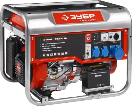 Генератор бензиновый ЗЭСБ-5500-ЭА серия МАСТЕР купить в Магнитогорске