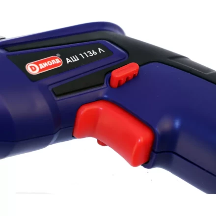 Аккумуляторный шуруповерт (отвертка) Диолд АШ-1136 Л (44 предмета) купить в Магнитогорске