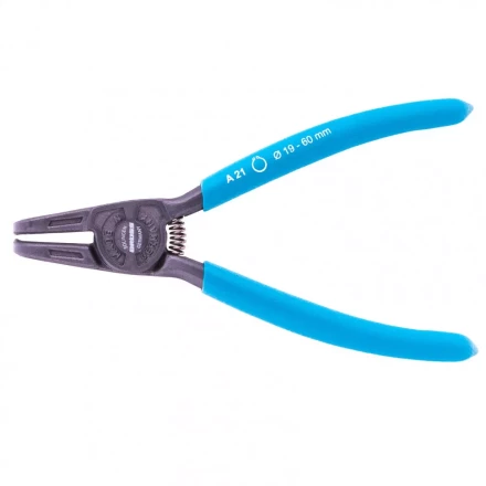 Съемник 165 мм для внешних стопорных колец (19-60 мм) изогнутые губки Gross 18341 купить в Магнитогорске