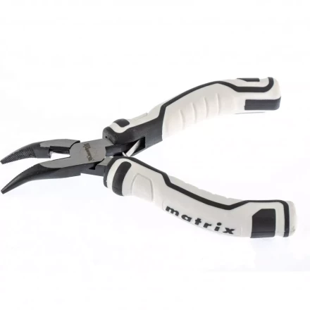 Длинногубцы Mini 125 мм изогнутые авторазжим Pro Matrix 17831 купить в Магнитогорске
