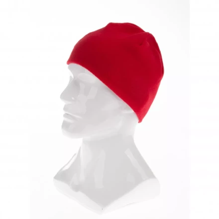 Шапка из флиса для взрослых размер 56-57 красная Россия Сибртех 68801 купить в Магнитогорске