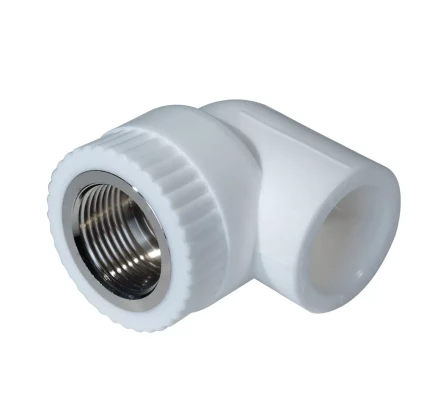 Уголок комб. PP-R ВР 25мм х 1/2 белый (50/150) 45372 купить в Магнитогорске