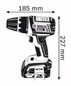 Аккумуляторная дрель-шуруповерт BOSCH GSR 18 V-LI (0.601.866.10J) купить в Магнитогорске