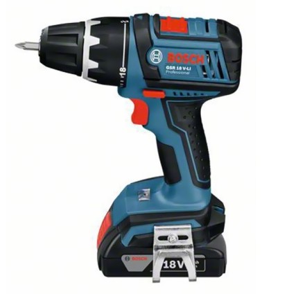 Аккумуляторная дрель-шуруповерт BOSCH GSR 18 V-LI (0.601.866.10J) купить в Магнитогорске