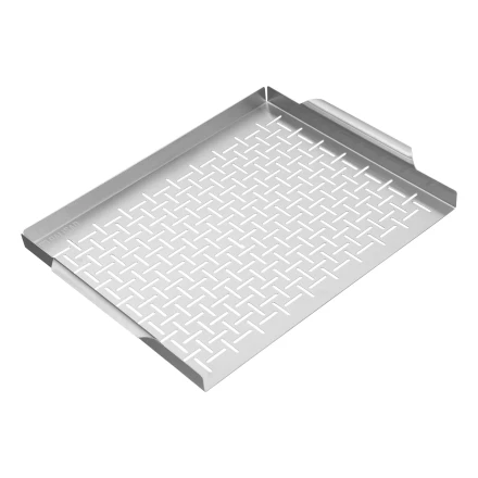 Противень для гриля перфорированный 395x290x30 мм, Camping// Palisad 69704 купить в Магнитогорске