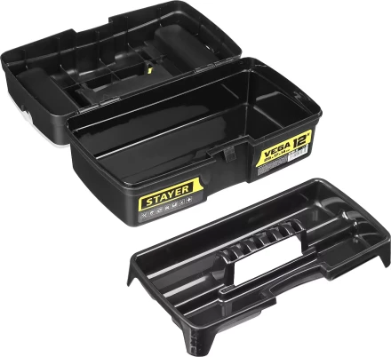 Ящик для инструмента &quot;VEGA-12&quot; пластиковый, STAYER 38105-13_z03 купить в Магнитогорске