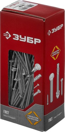 ЗУБР ГОСТ 4028-63, 80 x 3 мм, цинк, 1 кг, строительные гвозди (305031-30-080) купить в Магнитогорске