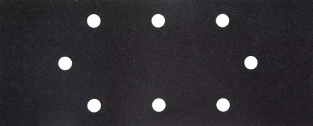 Лист шлиф. универсал. URAGAN &quot;Оптимален для твердых пород дерева&quot; 8 отверстий по линии, для ПШМ, P120, 93х230мм, 50шт 907-22102-120-50 купить в Магнитогорске