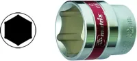 Головка торцевая 12 мм 6-гранная CrV под квадрат 1/2" хромированная  MATRIX MASTER 13112