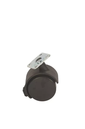 Колесо мебельное поворотное TWPB 50 50 мм с площадкой и тормозом 1027272 купить в Магнитогорске