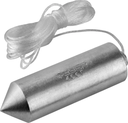 Отвес ЗУБР &quot;МАСТЕР&quot; строительный со шнуром, в пластиковом контейнере, 600 г 0636-600_z01 купить в Магнитогорске