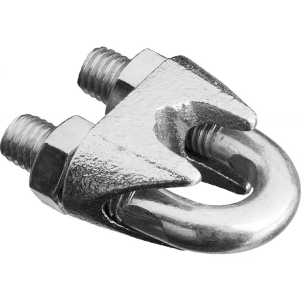 Зажим троса DIN 741, оцинкованный, 13мм, 15 шт, STAYER Master 30535-13 30535-13 купить в Магнитогорске