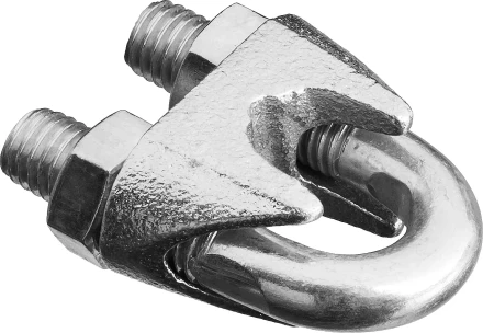 Зажим троса DIN 741, оцинкованный, 13мм, 15 шт, STAYER Master 30535-13 30535-13 купить в Магнитогорске