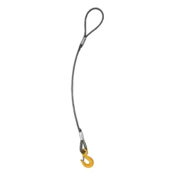 Строп канатный одноветвевой 1СК 0.8 т L=7 м с кч din 1.0 т опрессовка