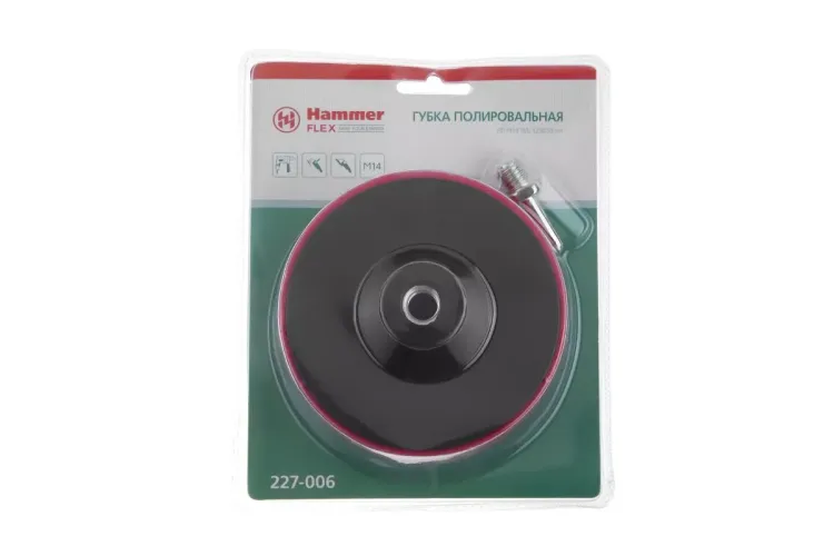 Круг полировальный HAMMER 227-006 PD M14 WL 125 х 50мм купить в Магнитогорске