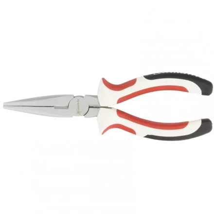 Длинногубцы White Nickel 160 мм прямые никелированные трехкомпонентные рукоятки MATRIX 17188 купить в Магнитогорске