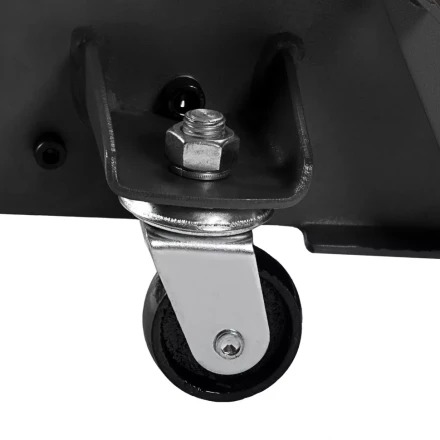 Домкрат гидравлический подкатной 3 т, с фиксатором, быстрый подъем, 135-480 мм, профессиональный Denzel 51138 купить в Магнитогорске