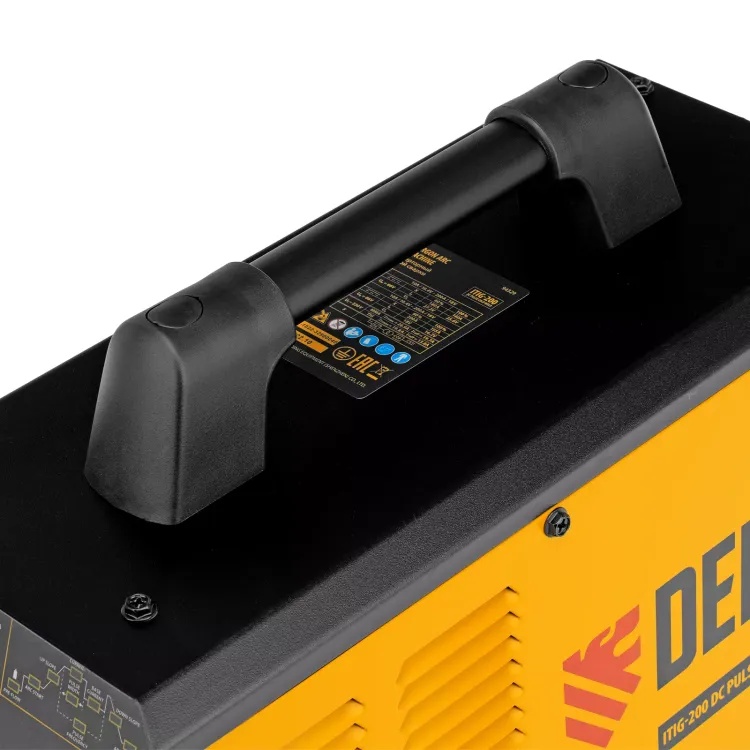 Аппарат инвертор. аргонодуговой сварки ITIG-200 DС Pulse Cold Weld, 200 А, ПВ 60%// Denzel 94329 купить в Магнитогорске