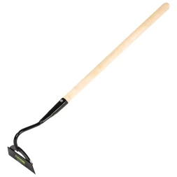 Мотыга стальная усиленная Сибртех, 150 х 45 х 860 мм, деревянный черенок, Россия, 62284
