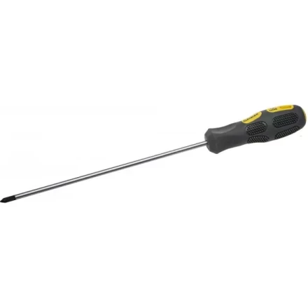 Отвертка STAYER &quot;PROFESSIONAL&quot; &quot;MAX-GRIP&quot; слесарная, Cr-V, намагниченная, PH №1х200мм 2582-1-200 G купить в Магнитогорске