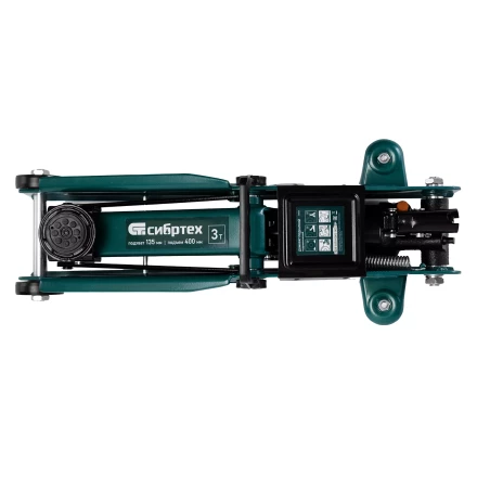 Домкрат гидравлический подкатной Сибртех 50838, 3 т, 135-400 мм купить в Магнитогорске