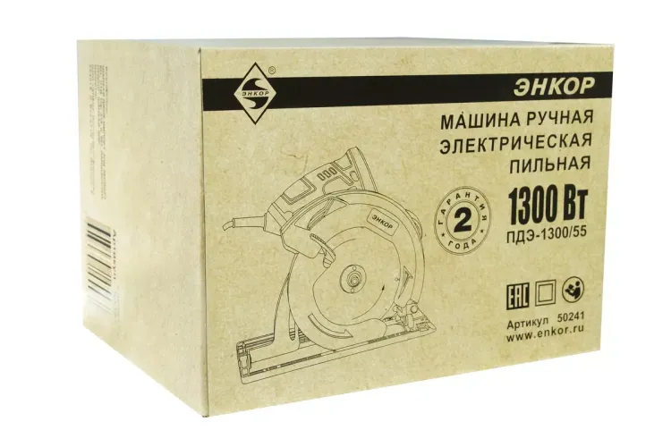 Пила дисковая ПДЭ-1300/55 Энкор 50241 купить в Магнитогорске