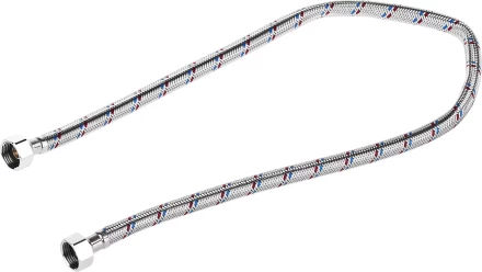 Подводка гибкая ЗУБР для воды, оплетка из нержавеющей стали, г/г 1/2&quot; - 0,8м 51005-G/G-080 купить в Магнитогорске