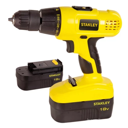 Дрель аккумуляторная Stanley STDC18HBK в кейсе купить в Магнитогорске