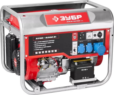 Генератор бензиновый ЗЭСБ-6200-ЭА серия МАСТЕР купить в Магнитогорске