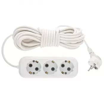 Удлинитель бытовой серия УХз-10-307, с заземлением, 7м, 3 роз., 10А Stern 95768 купить в Магнитогорске