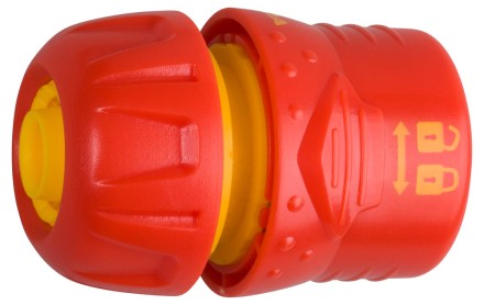 Соединитель GRINDA пластмассовый с запирающим механизмом, 1/2&quot; 8-426327 купить в Магнитогорске