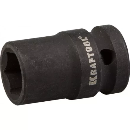 Торцовая головка KRAFTOOL &quot;INDUSTRIE QUALITAT&quot; ударная (1/2&quot;), FLANK, Cr-Mo, фосфатированная, 13 мм 27940-13_z01 купить в Магнитогорске