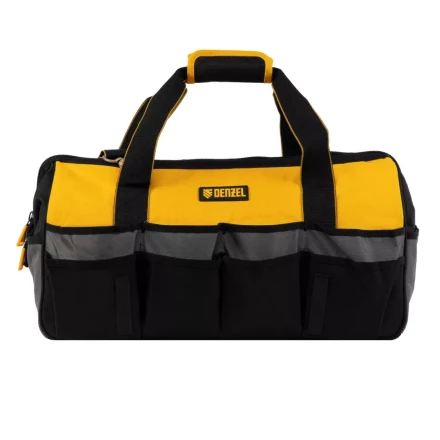 Сумка для инструмента, 500х245х300 мм, 20 карман.,съемный органайз. 10 карман.,наплеч. рем.// Denzel 90293 купить в Магнитогорске