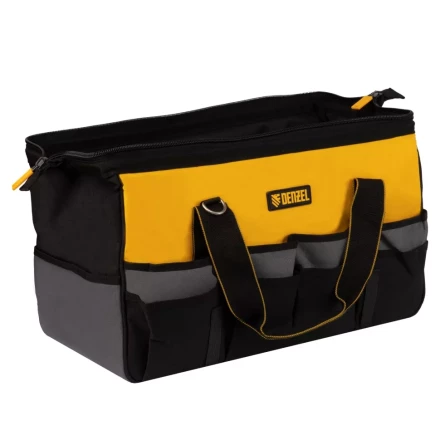 Сумка для инструмента, 500х245х300 мм, 20 карман.,съемный органайз. 10 карман.,наплеч. рем.// Denzel 90293 купить в Магнитогорске