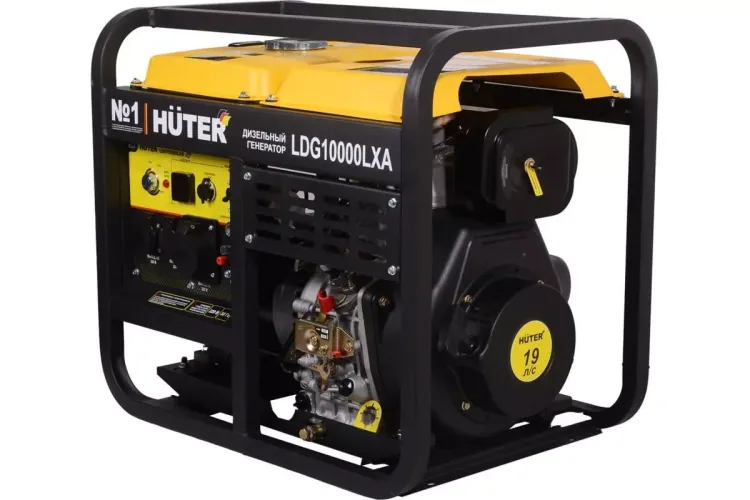 Электрогенератор дизельный LDG 10000LXА Huter 64/2/9 купить в Магнитогорске