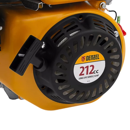 Двигатель бензиновый Denzel RX-17K, 7 л.с., 212 см3, горизонтальный вал шпонка 19 мм 95101 купить в Магнитогорске