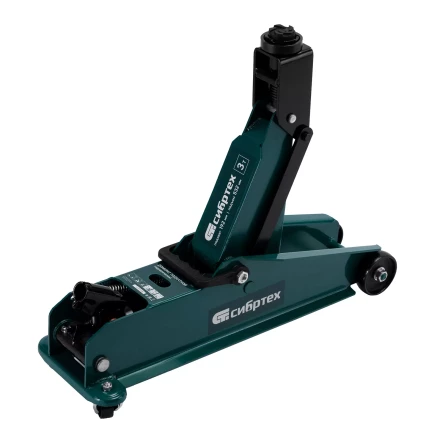 Домкрат гидравлический подкатной Сибртех 50841, 3 т, 192-532 мм, SUV купить в Магнитогорске