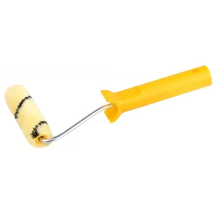 Мини-валик DUALON ПОЛИАКРИЛ малярный в сборе, ворс 7мм, бюгель 6мм, 15х110мм, STAYER Master 03-05812-11 купить в Магнитогорске