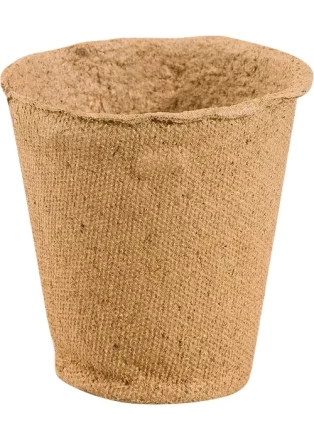 Торфяной горшочек 60х60 мм круглый Россия 64353 купить в Магнитогорске