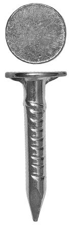 Гвозди оцинкованные с большой головкой, в п/э пакете, 3,0x50мм, 25шт 3060-30-50 купить в Магнитогорске