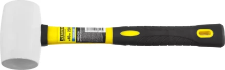 Киянка STAYER &quot;PROFI&quot; резиновая БЕЛАЯ, с фиберглассовой ручкой, 230г 20533-230 купить в Магнитогорске