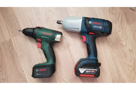 Bosch Аккумуляторный ударный гайковерт GDS 18 V-LI HT 06019B130A купить в Магнитогорске