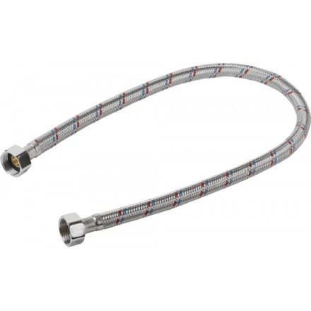 Подводка гибкая STAYER для воды, оплетка из нержавеющей стали, г/г 1/2&quot; - 0,6м 51015-G/G-060 купить в Магнитогорске