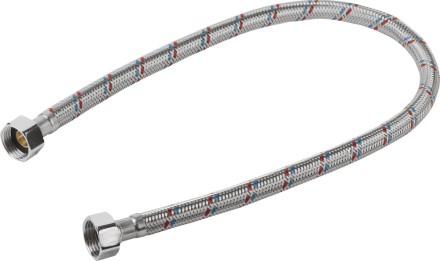 Подводка гибкая STAYER для воды, оплетка из нержавеющей стали, г/г 1/2&quot; - 0,6м 51015-G/G-060 купить в Магнитогорске
