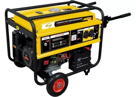 Генератор бензиновый DENZEL GE 4500Е электростартер 94683 купить в Магнитогорске
